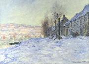 Claude Monet Lavacourt: Sunshine and Snow oil on canvas